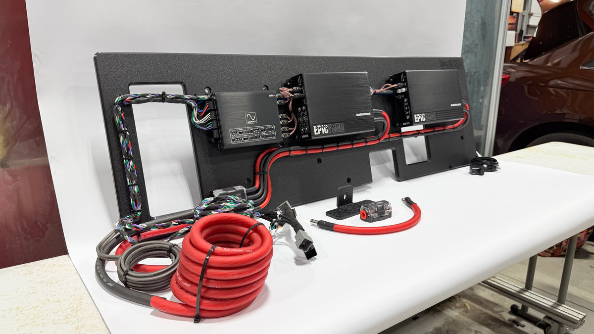 GM Showcase Wired Complete Amp Package