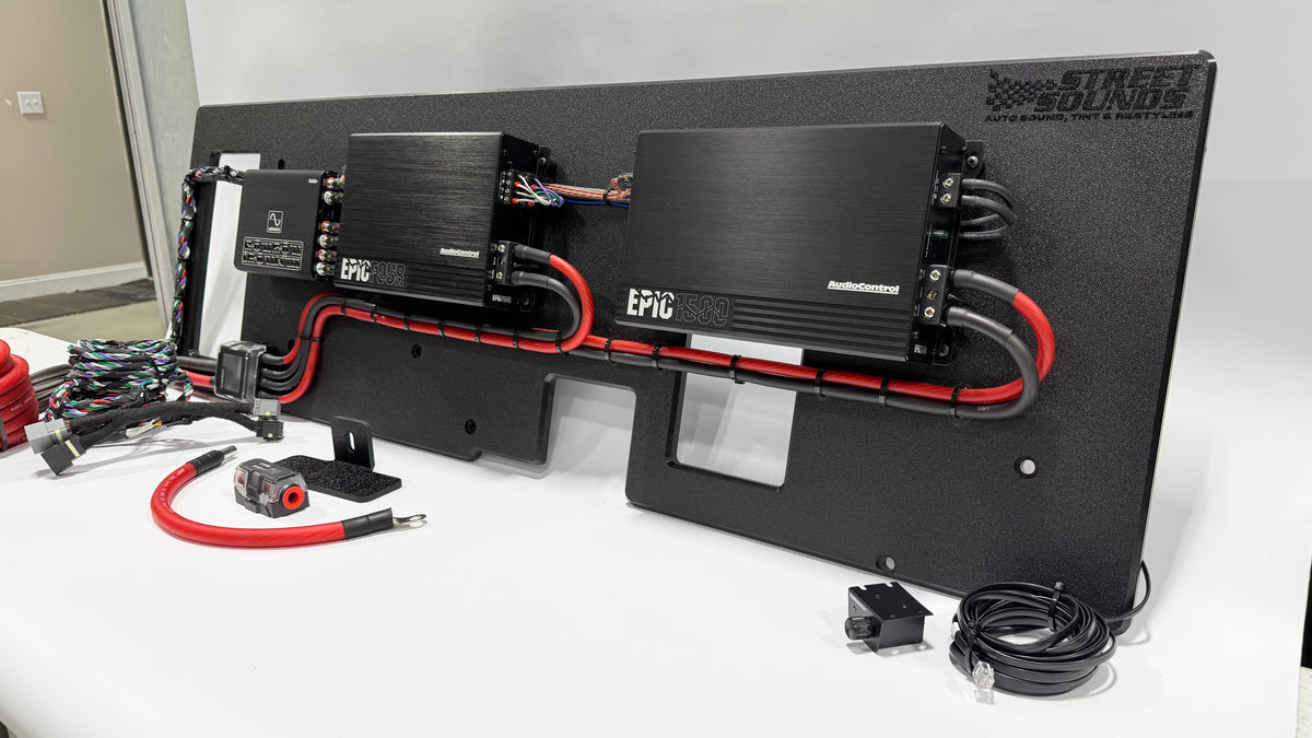 GM Showcase Wired Complete Amp Package