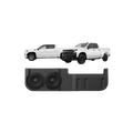 AudioControl TXGM19D10 Chevy Silverado/GMC Sierra (2019+) Under Seat Dual 10" Loaded Subwoofer Enclosure