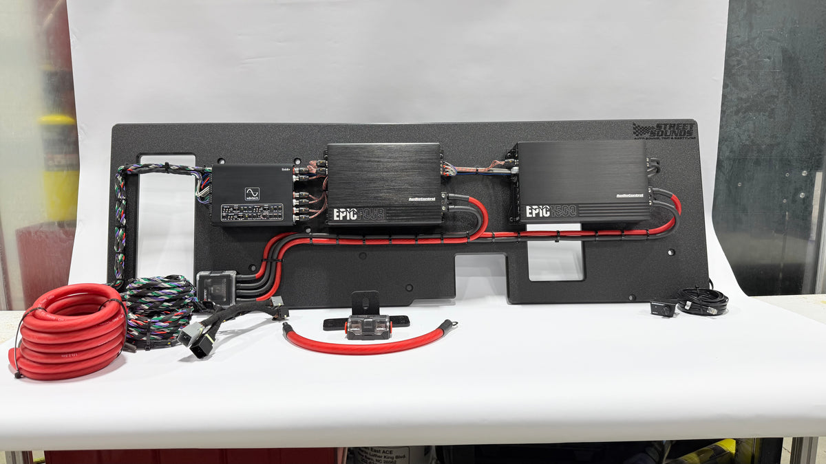 GM Showcase Wired Complete Amp Package