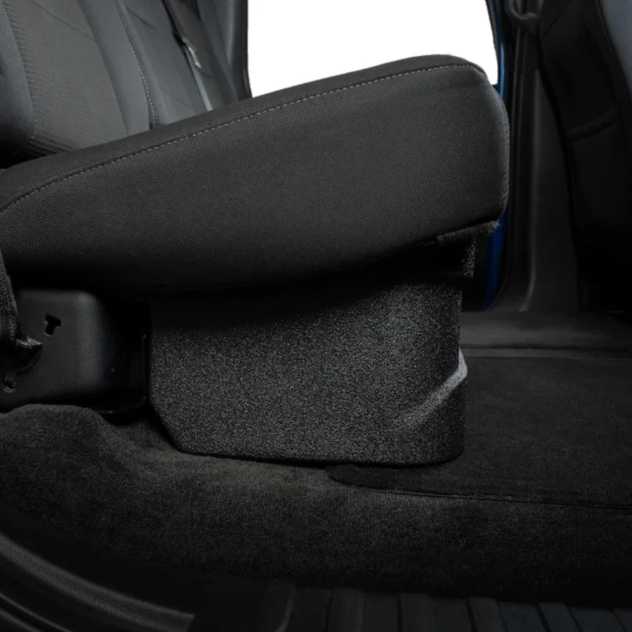 Audio Control TXFF15D10 Ford F-150 (2015-23) / F-250/350 (2017+) Under Seat Dual 10" Loaded Subwoofer Enclosure