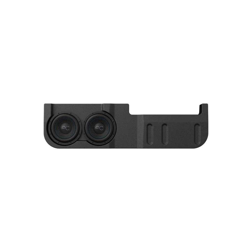 AudioControl TXGM19D10 Chevy Silverado/GMC Sierra (2019+) Under Seat Dual 10" Loaded Subwoofer Enclosure