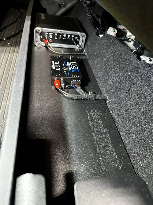 Ford F-150 Crew Under-Seat Amp Rack - Street Sounds