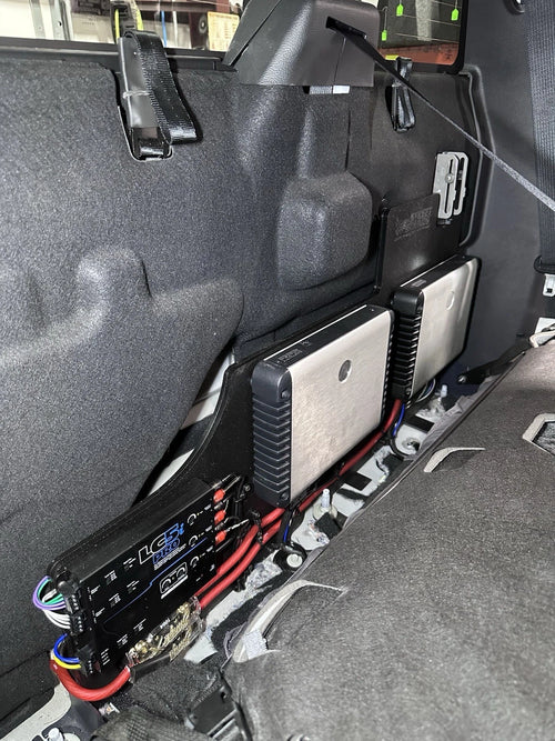 Ford F-150 / Super Duty Large Rear-Seat Amp Rack - Street Sounds
